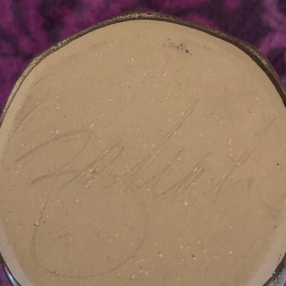 VINTAGE HANDMADE MUG SIGNED BY ARTIST (FORMAN STYLE) - Picture 6 of 6